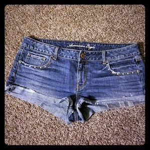 Women's jean shorts